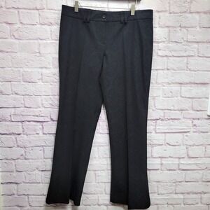 Cambio Black Paisley Damask Trousers Pants Womens 14 Workwear Boho Corpo Chic